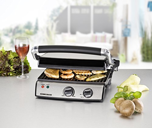 Rommelsbacher KG 2020 – Kontaktgrill, 2000 Watt, Edelstahl - 4