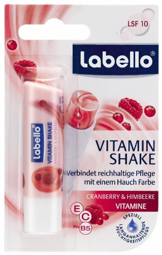 Preisvergleich Produktbild Labello Vitamin Shake Cranberry & Himbeere