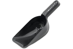 Astorpet | Pala para contenedor de Pienso para Mascotas. Medida de Comida para Perro o Gato. Almacenamiento de Comida para Mascotas de Plástico. Pala Gris