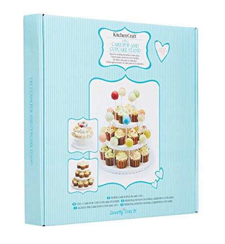 Kitchen Craft Sweetly Does It 30 cm Cupcakes und Kuchen Ständer - 2