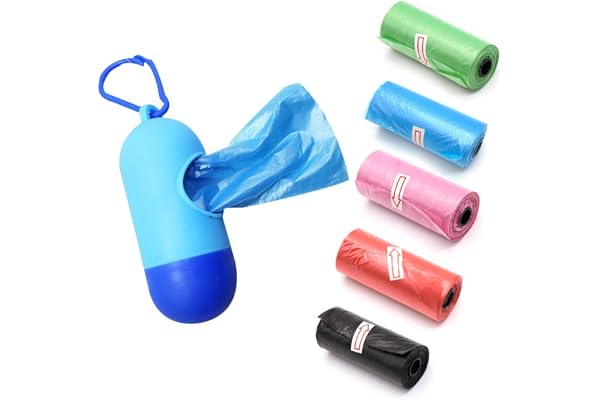 WENTS Distributeur de sacs poubelle pour bébé couches, déchets Portable Sac à langer Boîte de rangement, pour animal domestique Garbage Sacs de transport