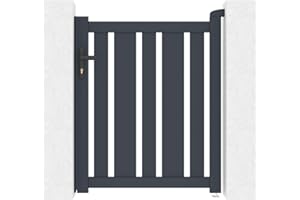 Casanoov Portillon 1m VEYMONT H.120cm aluminium gris