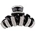 Generic Fashion Full Crystal Rhinestone Hair Claw Clamp Clip Headpiece RS.275.00