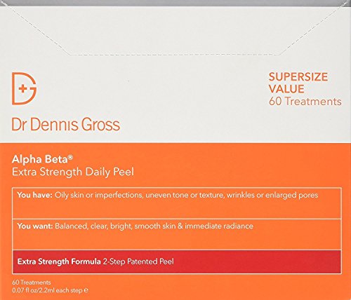Dr Dennis Gross Skincare Alpha Beta Peel Extra Strength Wipes, 60-Piece