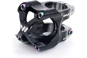 CYSKY 35mm MTB Stem 35mm Clamp Mountain Bike Stem for 35mm Handlebar Clamp 1-1/8 Steer Tube for Mountain, e-MTB, Downhill, Freeride, Gravel