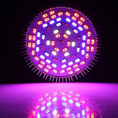 Dsstyle Home 30W/50W/80W Full Spectrum E27 LED Flower Plants Grow Light Growing Lamp Light Bulbs