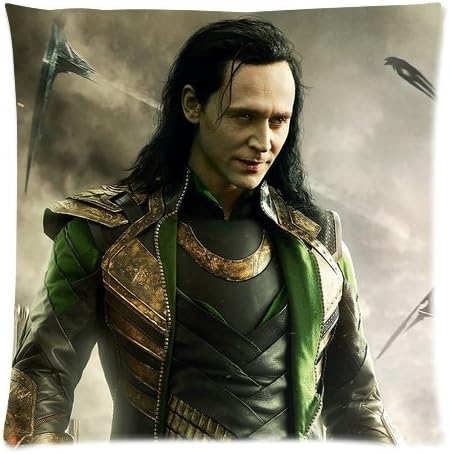 Every New Day Superhero Series Thor Loki Tom Hiddleston Unique Custom Zippered Pillow Cases 18x18 inches(45x45cm) (Two sides)