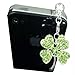 Price comparison product image Vandot Exclusive Universal Crystal Diamond Green Lucky Clover Dustproof Plug Decor Ornament Bling Anti Dust 3.5mm Headphone Jack Plug Stopper for iPhone Samsung iPod iPad HTC Microsoft Lumia Sony Huawei Moto etc