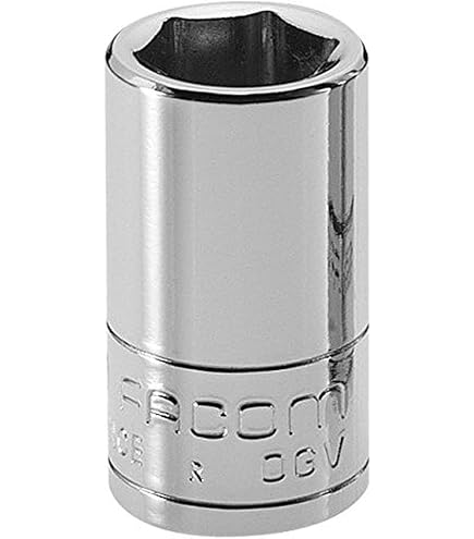 Facom Steckschlüsseleinsatz 1/4 Zoll – Größe 3,2 Mm, Verchromt, Für Präzises Arbeiten