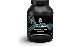 ‎EDUBILY NUTRITION edubily nutrition® eduin Intra Workout Drink mit komplexen Kohlenhydraten, Elektrolyten, BCAA, Citrullin-Malat und Carnitin (1500g - Orange)