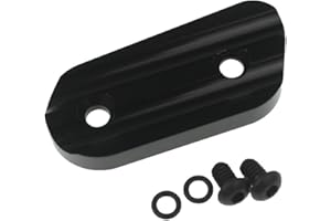 HDBUBALUS Rebacker Motorrad CNC Ketten-Inspektions-Abdeckung Schutz für Harley Sportster XL883 XL1200 04-16