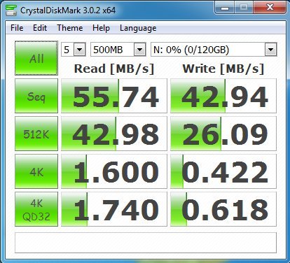 Komputerbay 128GB SDXC Secure Digital Extended Capacity Speed ​​Class 10 UHS-I 400X Ultra-Hochgeschwindigkeits-Flash Memory Card 45MB/s schreiben 60MB/s 128 GB Lesen - 3