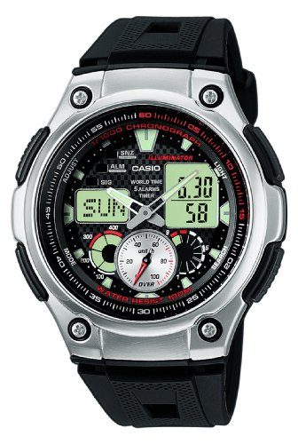 Casio Collection Herren-Armbanduhr Analog / Digital Quarz AQ-190W-1AVEF Casio Collection Herren-Armbanduhr Analog / Digital Quarz AQ-190W-1AVEF