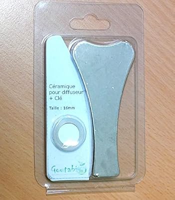 Pranarôm Kit clé et membrane de céramique pour tous Diffuseurs- 16 mm