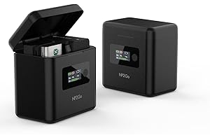 ISDT 25-W-Akku-Schnellladebox für Sony-Kameras (kompatibel mit NP-FZ100, NP-FW50, NP-BX1), Farbdisplay, USB-C-Ausgang Schnellste Ladezeit für Zwei Akkus beträgt 1,5 Stunden