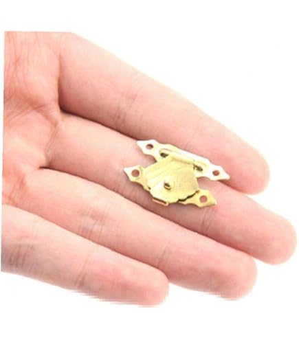 Loquet Et Loquet, Petite Taille Vintage Boîte Métal Boucle Serrure Moraillon Vintage Boite Porte Coquille Boite Fer Ensemble Antique Tiroir Loquet 88640584