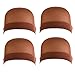 Frcolor Wig Caps Soft High Elastic Wig Caps Pack of 4, Dark Brown