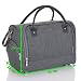 LCP Kids 668 Baby Changing Bag SYDNEY grey Diaper with carry handle, waterproof mat and universal fixing for strollers