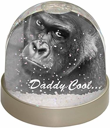 Gorilla 'Daddy Cool' Fathers Day Dad Gift Photo Snow Globe Waterball - Advanta Group®
