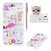 Produktbild Hülle für MOTO X4,SKYXD Schön Cartoon Multi-Element Flamingo Malerei Muster Tiere Series Premium Transparent Schutzhülle Soft Flex TPU Silikon Ultra Dünn Durchsichtige Beauty Protective Handyhülle für MOTO X4