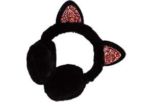 Xinjieda ZYElroy Winter Autumn Warm Earmuffs Cute Cartoon Ear Earflap Plush Earmuff Women Girls Foldable Earwarmer