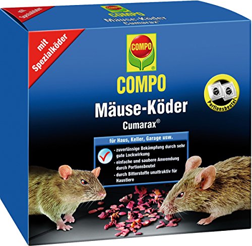 Preisvergleich Produktbild Mäuse-Köder „Cumarax®“ COMPO MÄUSE-KÖDER CUMARAX 200G 21534