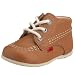 Kickers Unisex Kids' Toddler Kick Hi Shoes - Tan/Natural/Natural, 2 Child  UK (18 EU)