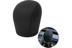 Jezioro Gear Stick Cover,Car Stick Shift Knob Universal Black Covers,Carshift Coveer Silicone Protectio,Gearstick Hoodie,Shifter Speed up Hoodies Universally for Kuga,Vauxhall ix35 (5)
