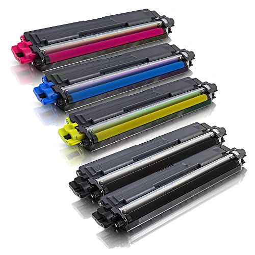 ms-point® Multipack 5 Toner für Brother DCP-9015CDW DCP-9017CDW DCP-9022CDW HL-3142CW HL-3152CDW HL-3172CDW MFC-9142CDN MFC-9332CDW MFC-9342CDW TN242 TN246