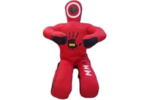 BUYBUY SPORTS Entraînement MMA, Jiu Jitsu Brésil, sac de BJJ, judo Arts martiaux et entraînement physique, mannequin de boxe, mannequin de préhension, mannequin de sac de boxe, bêtes, lutte libre, position assise du mannequin de lancement