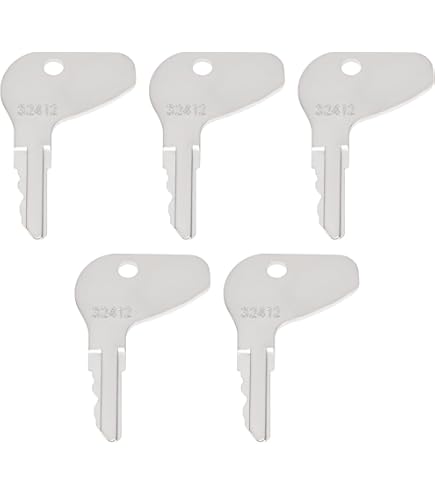 10 Pack 5# 212 D554212 Ignition Keys For Doosan & Daewoo Forklift D25 D35 G25 G35