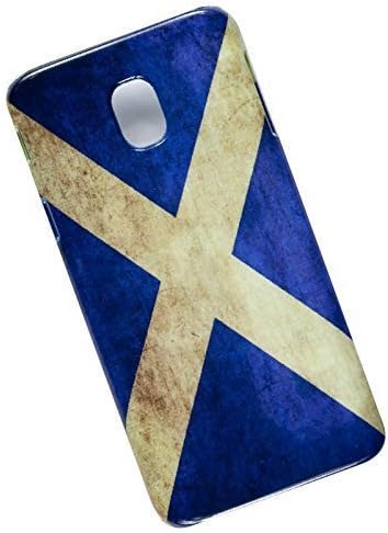 Slim Case for Samsung Galaxy J3 (2017), J330, Pro, Duos. Flag of Scotland. Scottish Flag.
