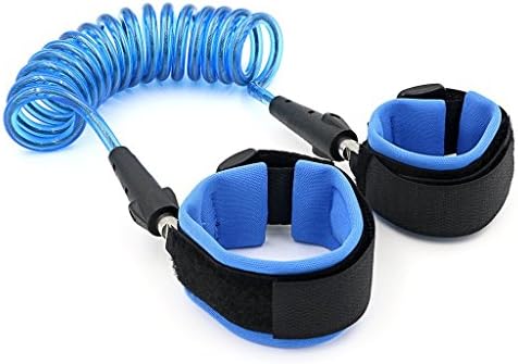 Webeauty Baby Child Anti Lost Safety Wrist Link Wristband Safety Harness Strap Leash Walking Hand Belt(Blue)
