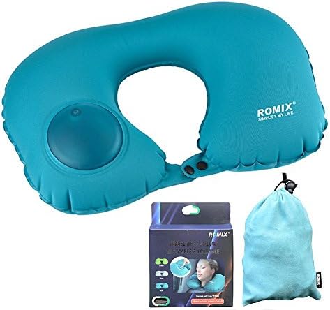 Extruded U-shaped Pillow - Long Distance Travel Aircraft Car Pillow, Reduced Stress (Grey)