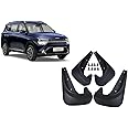 AutoMoto O.E Quality Cup Type Mud Flaps Splash Guards Front and Rear for Kia Carens All Models (Set for 4)