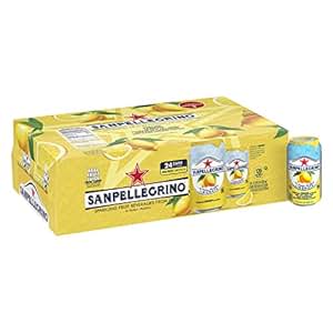 San Pellegrino Sparkling Fruit Beverages, Limonata/Lemon 11.15-ounce ...
