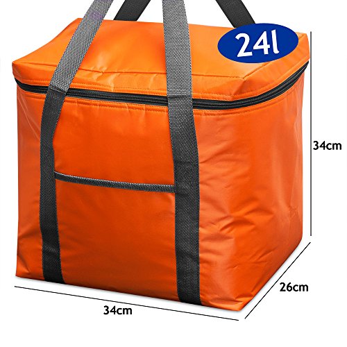 Kühltaschen Kühlbox Isolierbox Isoliertasche Einkaufstasche mit Tragegriff – Farbwahl - 4