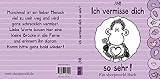 Image de Ich vermisse dich so sehr!: Ein sheepworld Buch