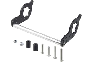 HobbyMarking RC Car Aluminum Rear Shock/Damper Mount Set for Tamiya Grsshopper/Grasshopper 2 / Hornet Buggy Upgrades Parts