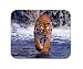 Produktbild The Tiger in The Water Custom Rectangle Mouse Pad Oblong Gaming Mousepad in 18x22cm (7.22"x5.91")