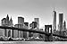 Produktbild Giant Art® XXL-Poster New York Photo, mural, wall posters, large format, 117x115 cm, New York, USA, Freedom Tower, World trade center, WTC, Bridge, Brooklyn, skyscrapers,