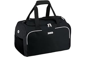 JAKO Sporttasche Herren Classico - Gym Bag mit Innentasche, geräumigem Hauptfach mit 2 Wege-Reißverschluss & Mesh-Fach, Verstellbarer Schultergurt