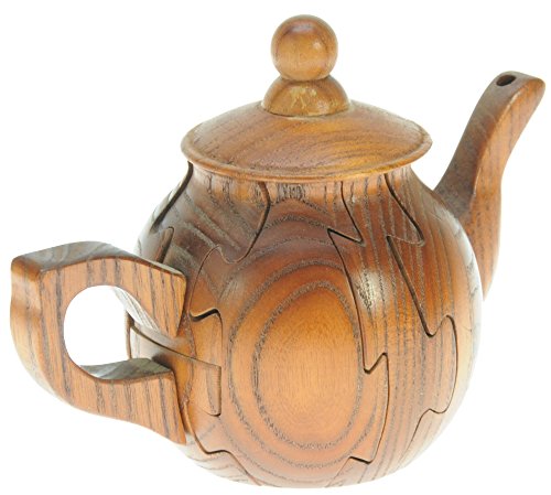Preisvergleich Produktbild Teekanne 3D holzpuzzle : Weihnachtsgeschenk-Idee : Großes Geschenk für Tee-Trinker!