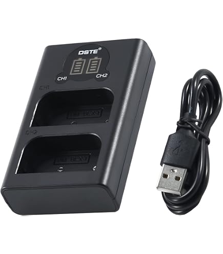 DSTE BLX-1 BLX1 Full Decoded Li-ion Battery Compatible with Olympus OM