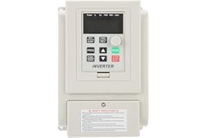 TANGXI 4KW AC220V 20A Trasformatore VFD Velocità Controllato Variatore di Frequenza Inverter Driver a Frequenza Variabile VFD PWM Controller VFD Monofase per Motore Mandrino Trifase(VFD-4KW)