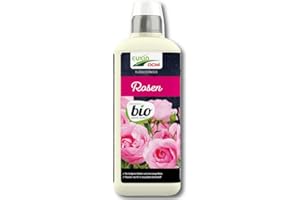 CUXIN DCM Flüssigdünger für Rosen 800 ml - für ca. 125 Ltr. Gießwasser - Rosendünger