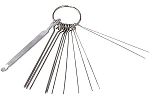 N-K Chevalet de guitare en métal et acier inoxydable - Aiguille de meulage pour sillet de chevalet - Outil de réparation de guitare - 1 pièce rentable et durable de bonne qualité