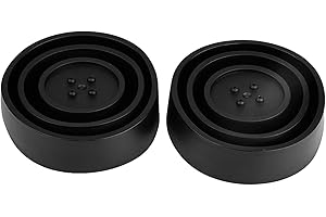 AKOZON 2 pezzi universale sigillato in gomma per auto LED coperchio antipolvere alloggiamento tappo di tenuta 100mm nero tipo-C