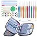 Produktbild 67 PCS Häkelnadel Set, Comfort Grip Häkeln Stricken Nadelnset Stricknadel für das Stricken mit Baumwollgarn, Wolle Haushalt Werkzeug Mit Tasche