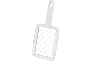 Metaltex 204702084 Kartoffelschneider aus Edelstahl, silber, 8 x 8 x 1 cm